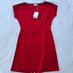 Gucci girls dress in red